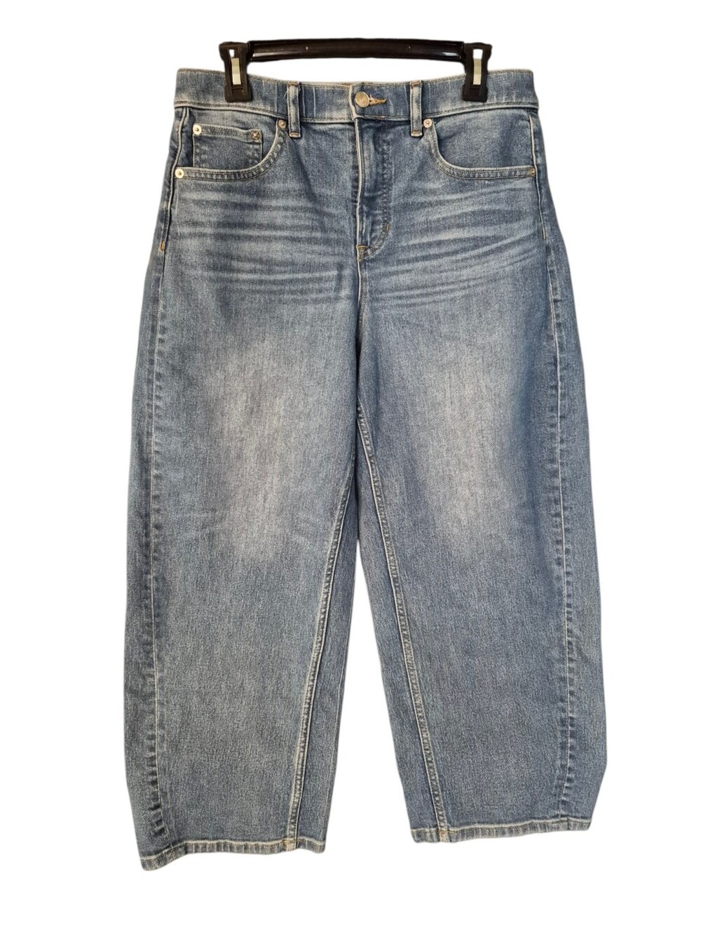 SPANX high rise barrell jeans - LP. U48 - Picture 2 of 7
